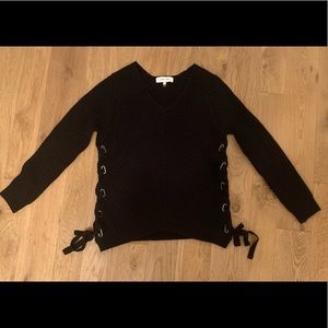 John + Jenn Black Sweater | Size XS